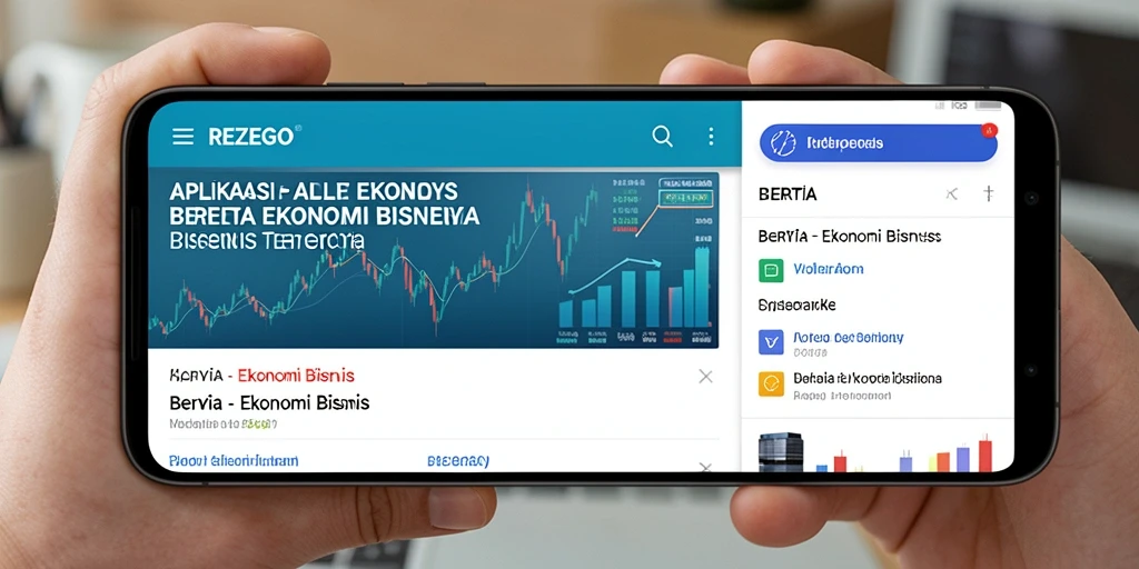Antarmuka REZEGO yang modern dan informatif bagi pengguna.