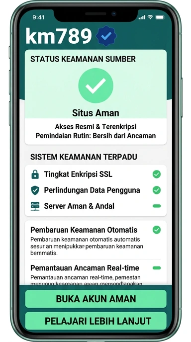 Tampilan kanal resmi km789
